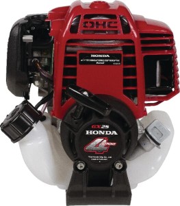 Silnik, wał poziomy, 0.9 KM jednocylindrowy Honda GX25TST4OH