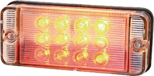 Lampa tylna zespolona LED, prostokątna, 12/24V 5-pinowa Kramp LA40010
