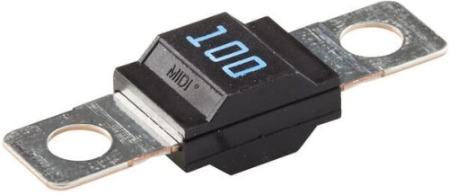 Bezpiecznik Midi, 32V 100A L=41.1 mm niebieski op. 1 szt. Hella 8JS742901051 - Intertraktor