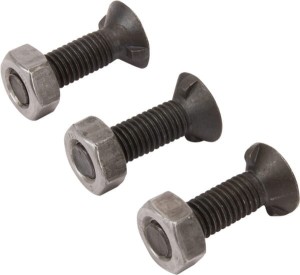 Zestaw śrub 3 szt. M10x35 mm 2-noskowa + nakrętki TB20031