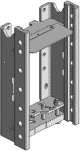 Korpus zaczepu, 330mm 00166030A17
