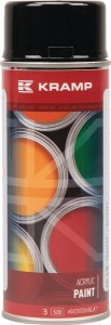 Lakier do maszyn RAL, 9005 czarny głęboki 400 ml 900504KR