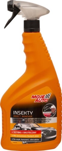 Płyn do usuwania insektów Moje Auto, 650 ml 1025040206 - Intertraktor