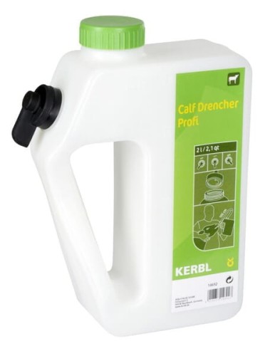 Drencher dla cieląt, Profi z sondą elastyczną 2 litry 14692 - Intertraktor