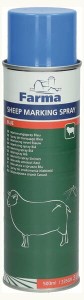 Spray do znakowania owiec Farma, niebieski 500 ml 303033FA
