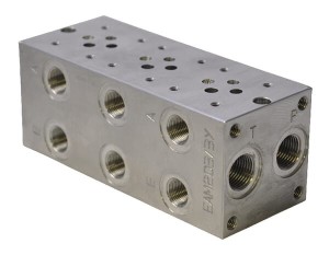 Płyta zaworu Cetop 03 - NG6, MRA-33-GZ ALU MRA33GZ