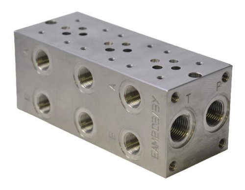 Płyta zaworu Cetop 03 - NG6, MRA-33-GZ ALU MRA33GZ - Intertraktor