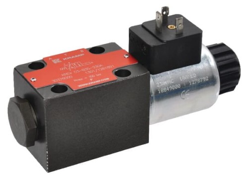 Elektrozawór Cetop 03 - NG6 4/2 B2 24V 350 bar Kramp KREV03B2024C - Intertraktor