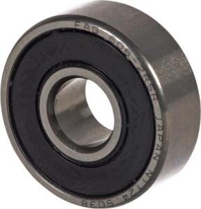 Łożysko kulkowe zwykłe 6x17x6 mm INA/FAG 6062RS
