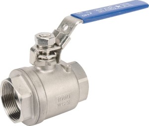 Zawór kulowy stal szlachetna 2xGW 1-1/2" BVS112FSS