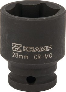 Klucz nasadowy udarowy 6-kt. 1/2", 28 mm 1803524628KR