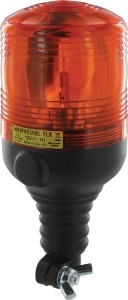 Lampa błyskowa, 12V z uchwytem elastycznym, Ø 122 mm L=250 mm Sirena MFS12FLX
