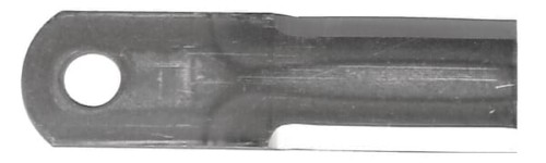 Nóź szarpacza, 175 x 50 x 3,5, Ø 20, ruchomy, gładki 36050552 - Intertraktor