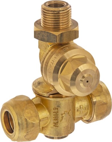 Korpus rozpylacza M75 2x Ø 18 G3/8M M75110016 - Intertraktor