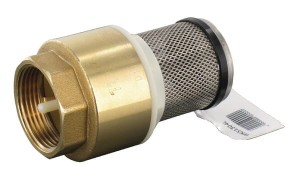 Zawór zwrotny mosiądz z sitkiem V2A gwint wew., 1 1/4" WK51304L