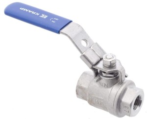 Zawór kulowy stal szlachetna 2xGW 1/4" KS14FRVS