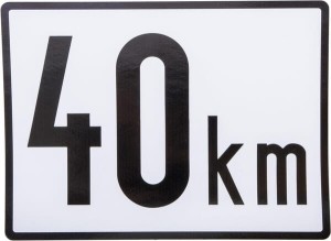 Tablica ostrzegawcza BF40A