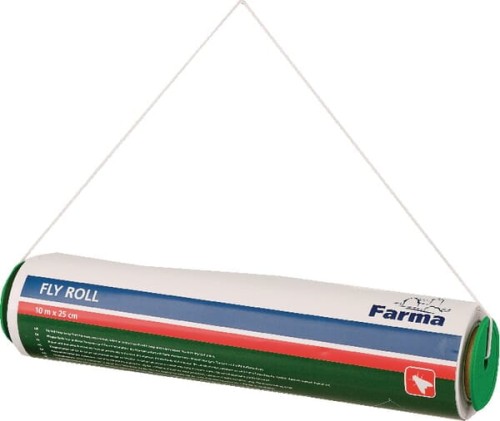Lep na muchy na rolce, 10 x 25cm 902005FA - Intertraktor