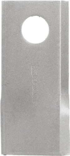 Nożyk kosiarki rotacyjnej prawy 107x48x4 mm otwór Ø 19 mm okrągły pasuje do Niemeyer 25 szt. 570684KR - Intertraktor