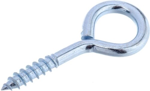 Wkręt z uchem 4x30 mm otwarty z łbem okrągłym, stal Kramp SG3012E - Intertraktor