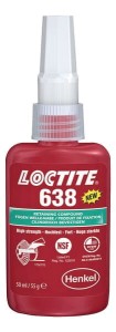 Klej mocujący 638 Loctite, 50 ml LC1803357
