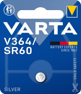 Bateria srebrowa pastylkowa V364/SR60 1.55V Varta VT00364