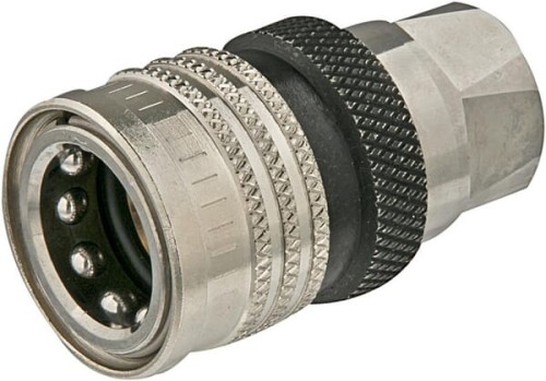 Szybkozłącze gniazdo, gwint wew. 3/8" BSP bez zaworu Tema 3810UV - Intertraktor