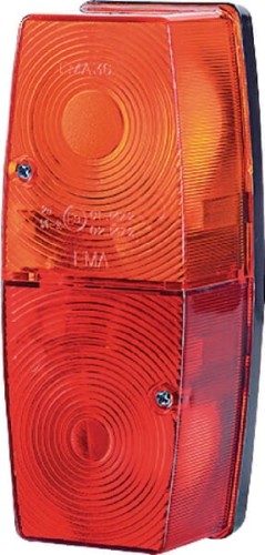 Lampa tylna zespolona, 12/24V LA45013 - Intertraktor