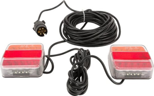 Zestaw lamp LED, tylnych na magnes 12m LA65014 - Intertraktor