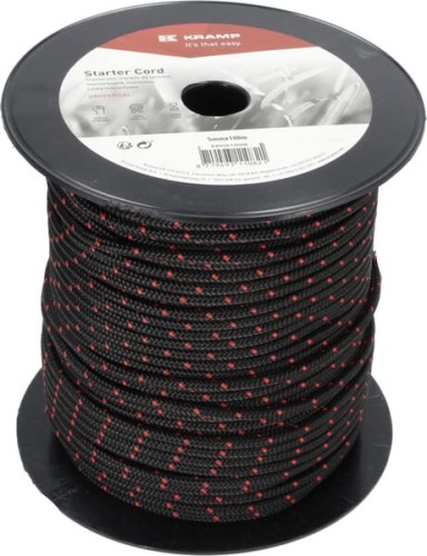 Linka rozrusznika 5.0 mm x 100 m czarna KR0501000B - Intertraktor