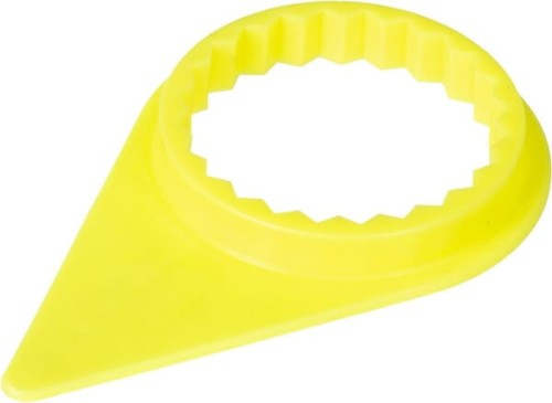 Wskaźnik ustawienia nakrętki koła z nakładką Dustite 30 mm, żółty, Rema Tip Top 5612530GL - Intertraktor