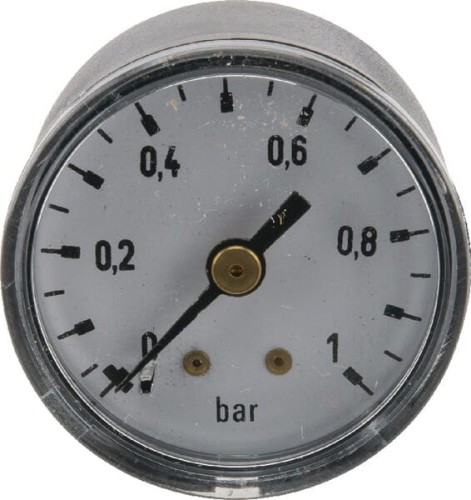 Manometr ø40 mm 0–1 bar przyłącze tylne 1/8" MA401B02ST - Intertraktor