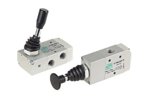 Zawór ręczny dźwigniowy 3/2-drożny 1/4" MAFL32B14 - Intertraktor