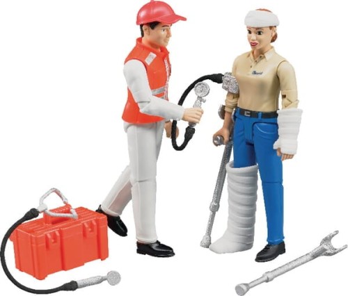 Figurka ratownika medycznego i pacjenta U62710 - Intertraktor