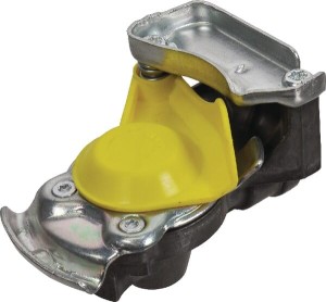 Złącze pneumatyczne automatyczne M22x1.5 żółte 4522002120