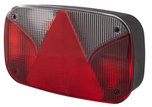 Lampa tylna zespolona 247x138mm, lewa 12V 2VA998232291 - Intertraktor