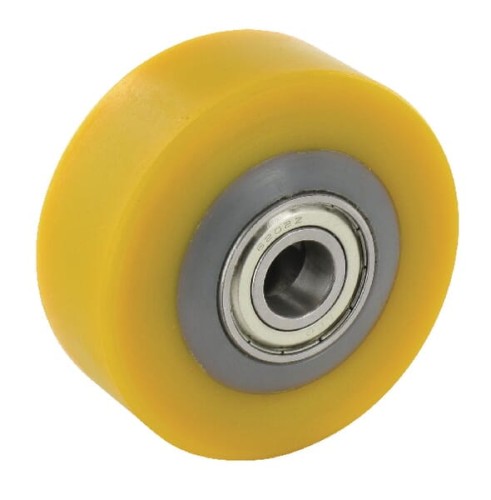 Koło metalowo gumowe z tulejką 80 mm WH84980 - Intertraktor