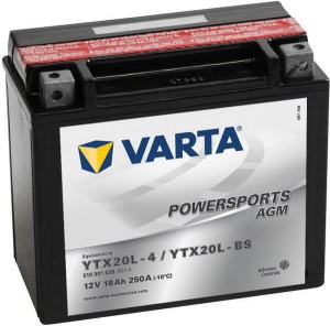 Akumulator 12V 18Ah 250A AGM Powersports VARTA 518901025I314PS