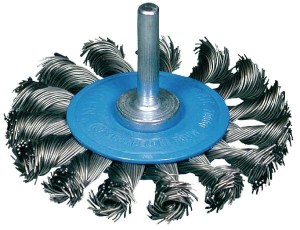 Szczotka stalowa trzpieniowa splatana Osborn, 75 mm WRB32