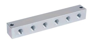 Blok rozdzielający 6 przyłączy M10x1 CLNB6M1010