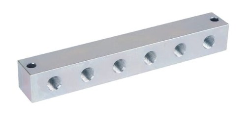Blok rozdzielający 6 przyłączy M10x1 CLNB6M1010 - Intertraktor