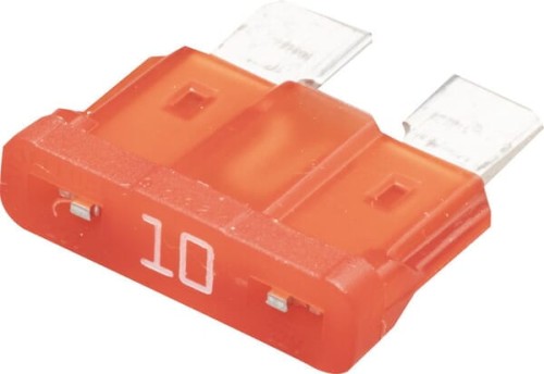 Bezpiecznik płaski, 32V 10A L=18.6 mm czerwony 1 szt. Hella 8JS711686002P001 - Intertraktor