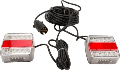 Zestaw lamp LED, tylnych przykręcanych 12m 12V LA65016 - Intertraktor