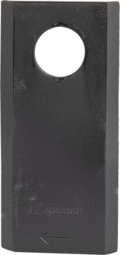 Nożyk kosiarki rotacyjnej prawy 105x48x4.3 mm otwór Ø 20 mm okrągły pasuje do Kuhn 25 szt. K6801420KR - Intertraktor