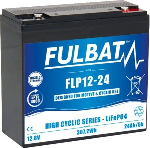 Akumulator LITOWY 12V 24Ah FLP1224