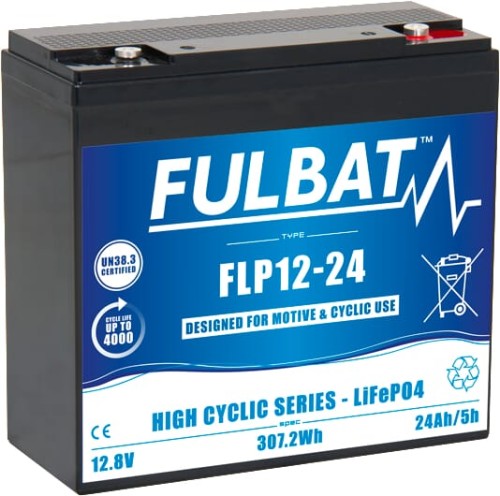 Akumulator LITOWY 12V 24Ah FLP1224 - Intertraktor