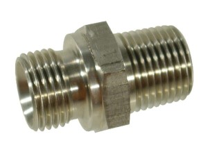 Złączka 1/4 BSP x 1/4 NPT V4A VNBN04RVS