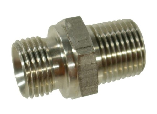 Złączka 1/4 BSP x 1/4 NPT V4A VNBN04RVS - Intertraktor