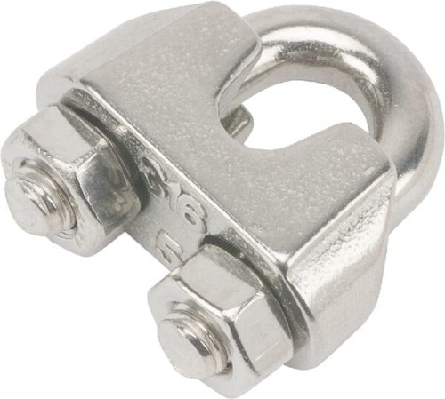 Zacisk do lin A4, 5 mm WL05RVS - Intertraktor