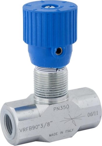 Zawór dławiący VRFB90°, G3/8" C056V0586 - Intertraktor